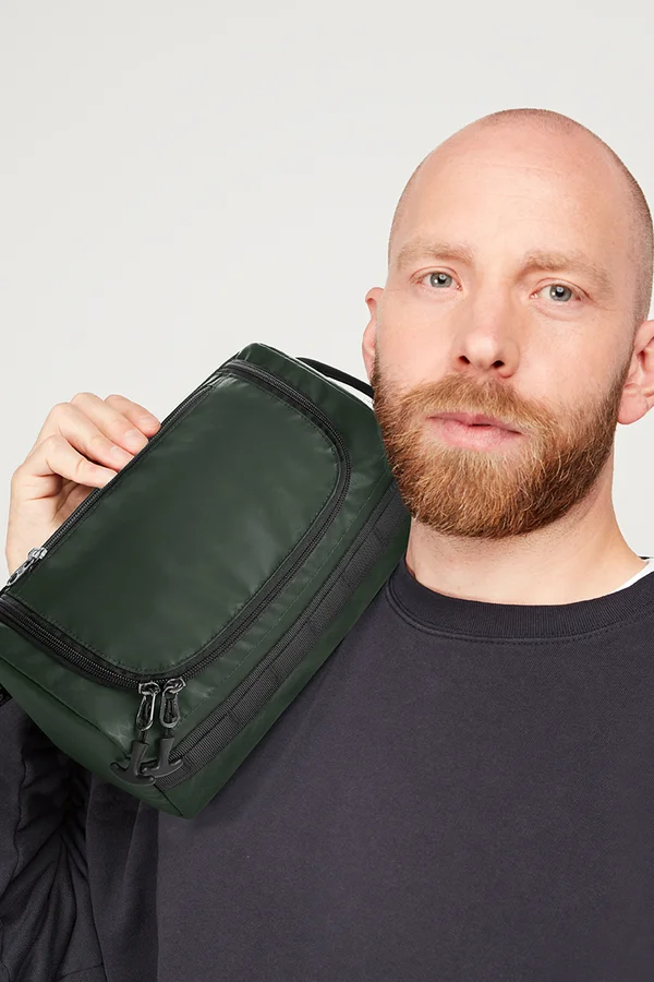 Wash Bag Active Dark Green