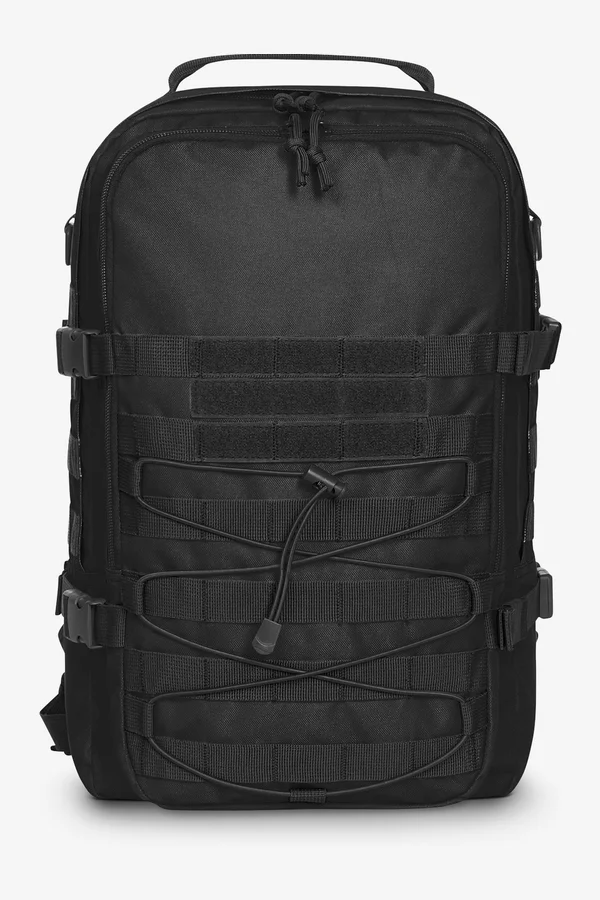 Notebook Backpack Molle Black