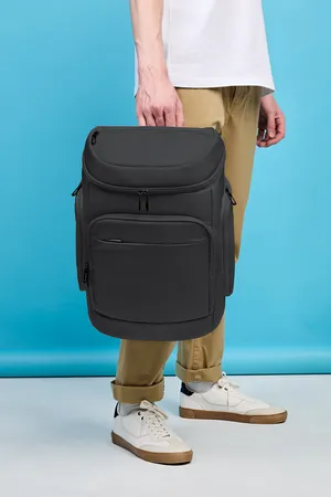 Notebook Backpack Solid Black