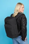 Notebook Backpack Solid Black
