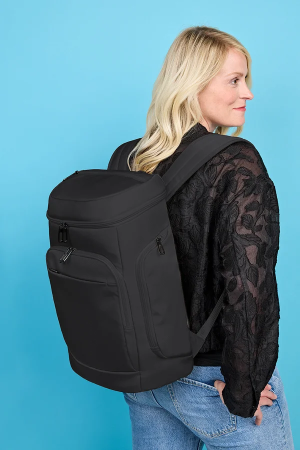 Notebook Backpack Solid Black