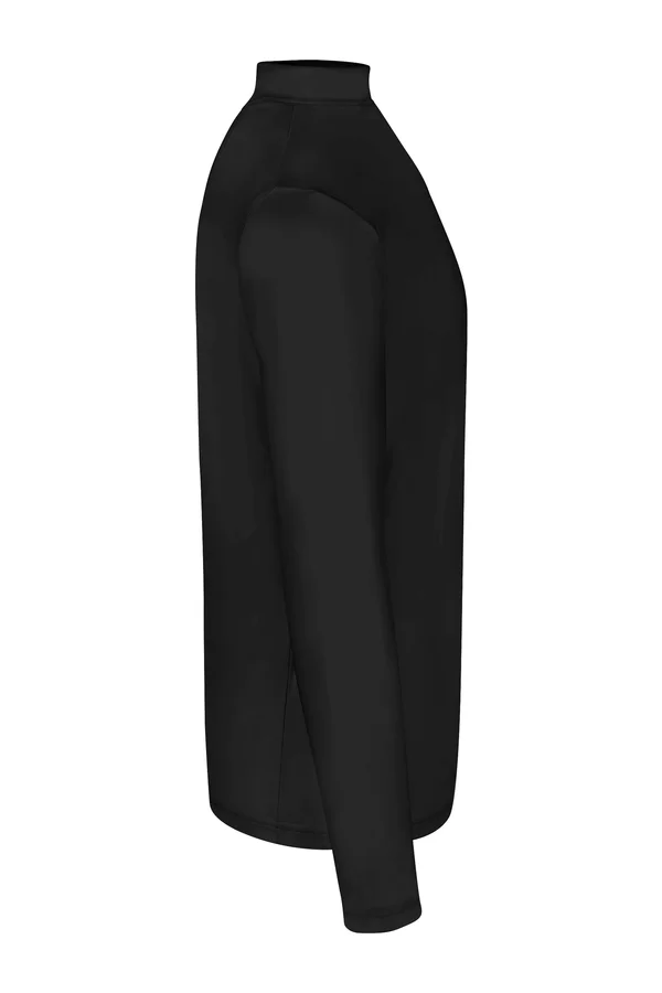 Men´s Premium Highneck Longsleeve Tees Black