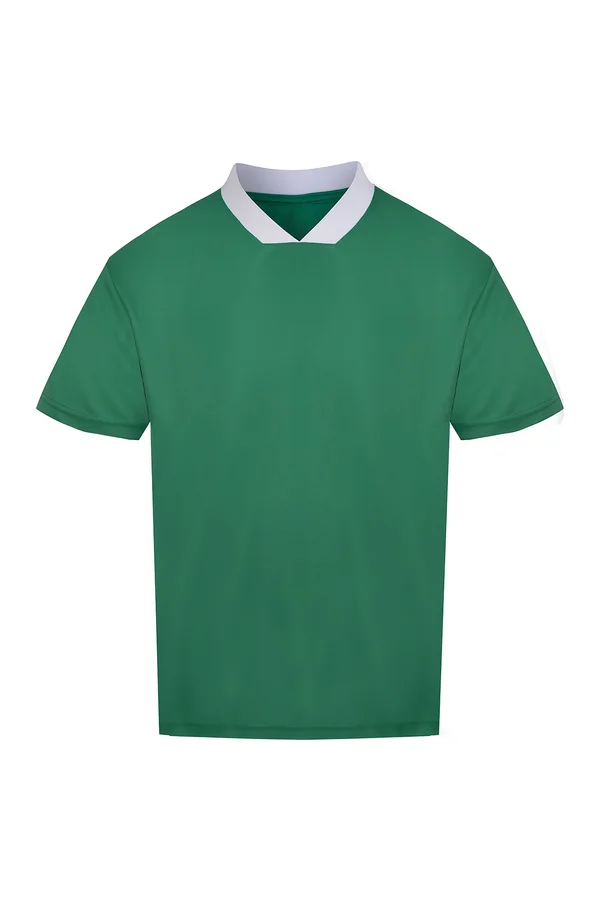Retro Sports Jersey Green / White
