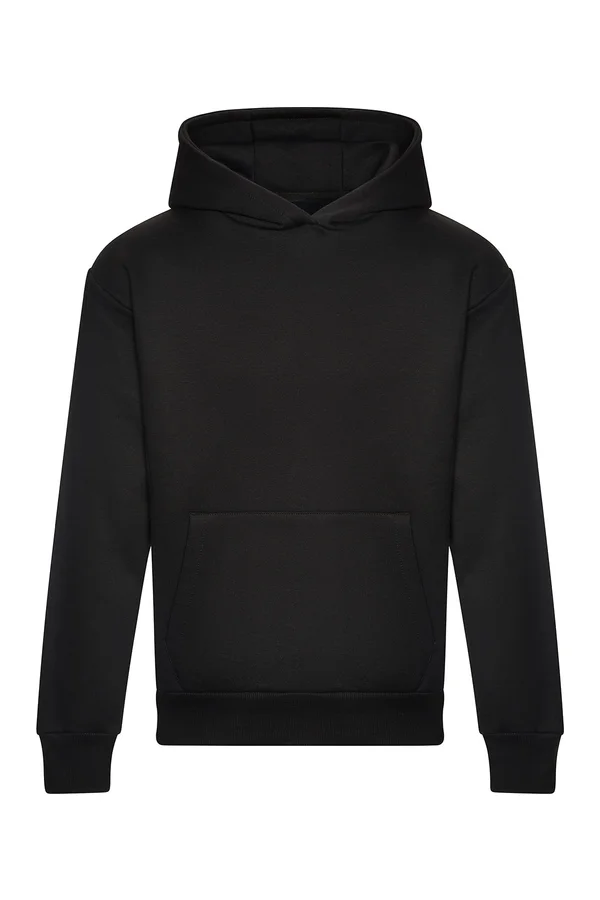 Signature Heavyweight Hoodie deep black