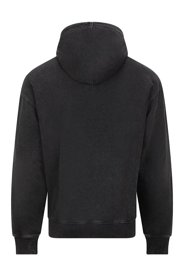 Vintage Washed Zoodie Washed black