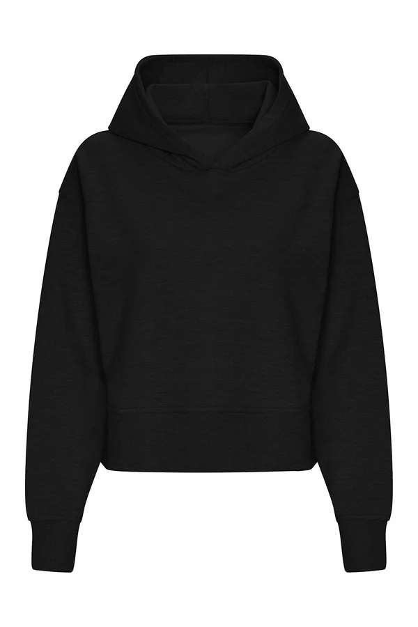 Women's Relaxed Hoodie deep black