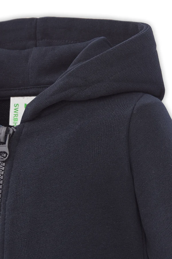Baby Hooded Sweatshirt Navy