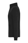 Ladies´ Bonded Fleece Jacket Black / Dark Grey (Solid)