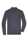 Men´s Half-Zip Troyer anthracite melange