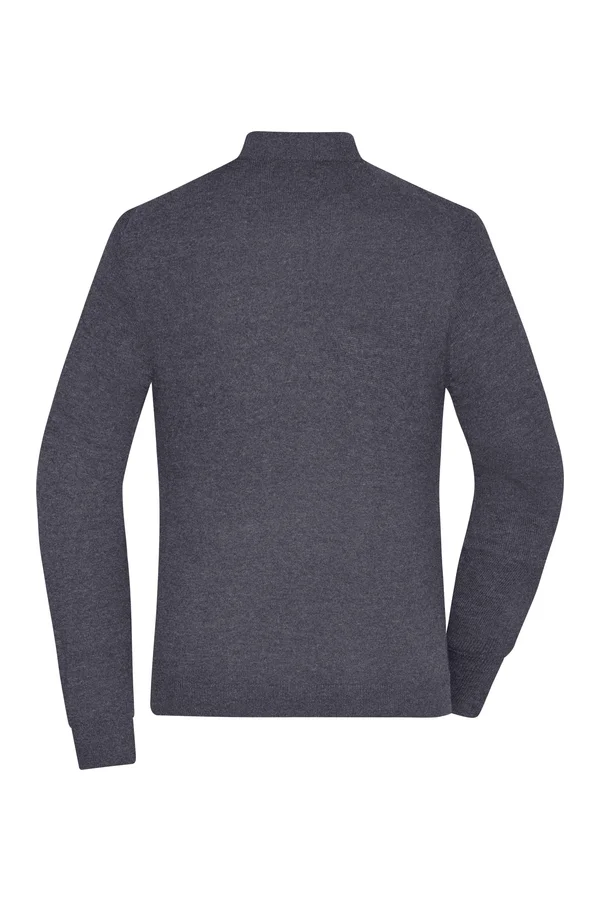 Ladies´ Zip-Cardigan anthracite melange