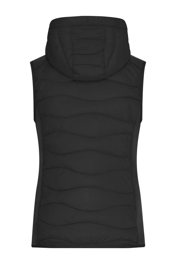 Ladies´ Hybrid Vest Black / Black