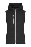 Ladies´ Hybrid Vest Black / Black