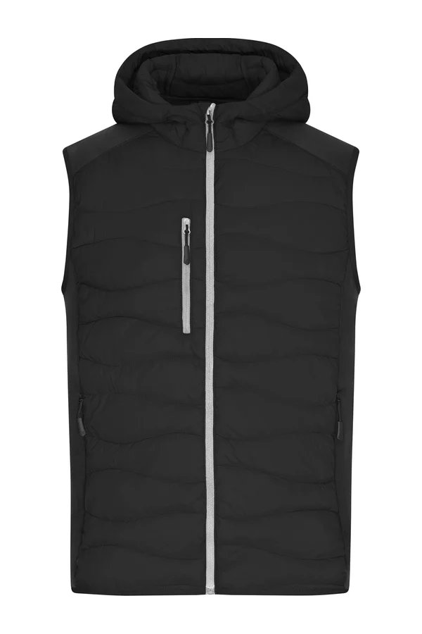 Men´s Hybrid Vest Black / Black