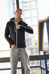 Men´s Hybrid Jacket Black / Black