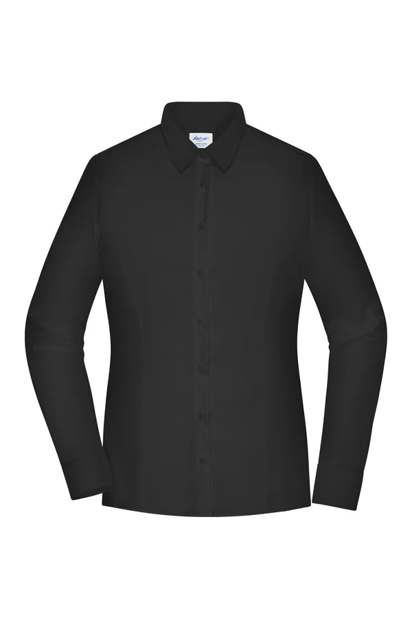 Ladies´ Shirt - Slim-Fit Black