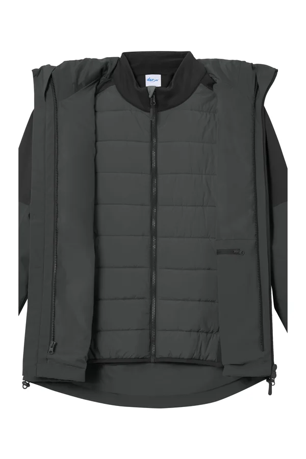 Ladies´ 3-in-1 Jacket carbon/black