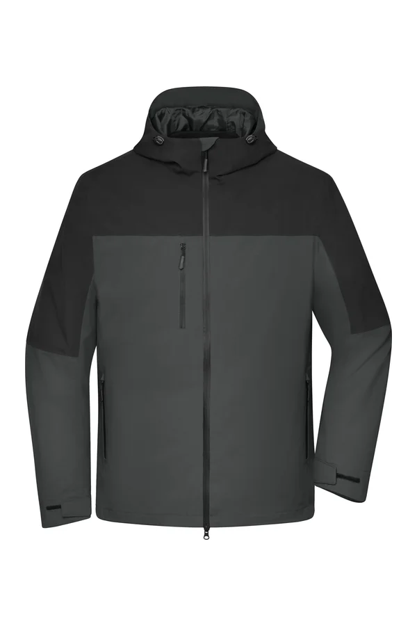 Men´s 3-in-1 Jacket carbon/black