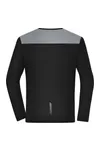 Men´s Running Shirt Longsleeve Black