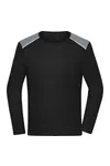 Men´s Running Shirt Longsleeve Black