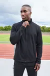 Men´s Sports Structured Fleece Jacket Black