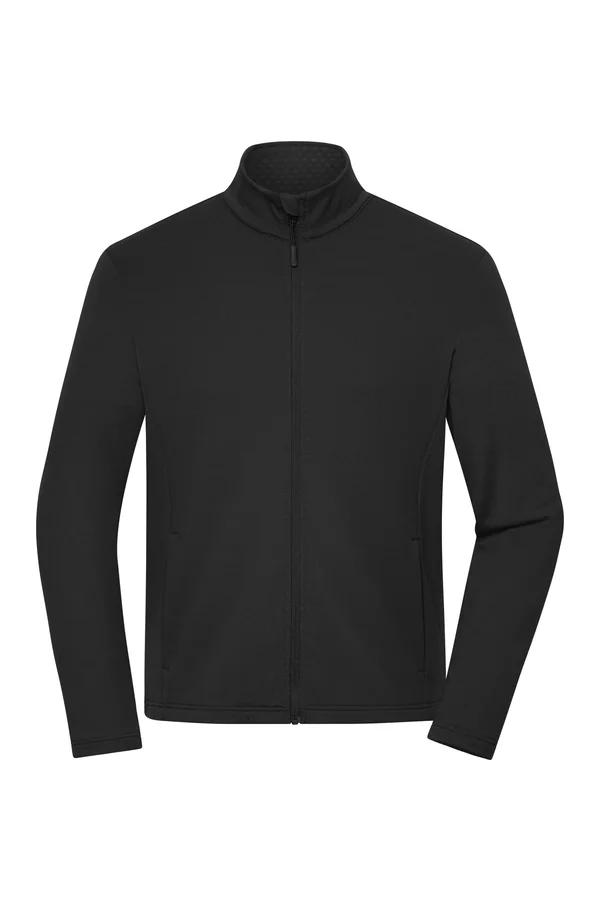 Men´s Sports Structured Fleece Jacket Black