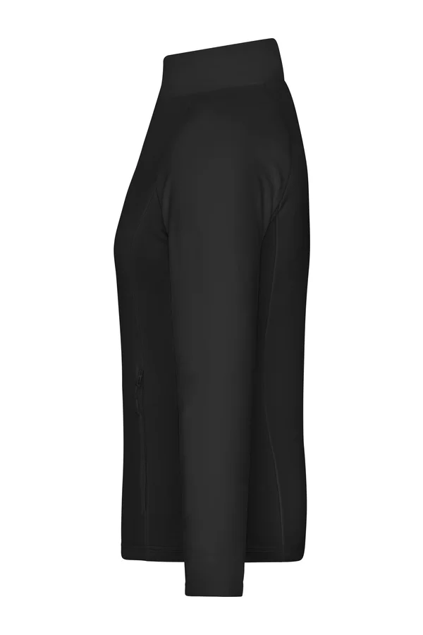 Ladies´ Stretchfleece Jacket Black / Black