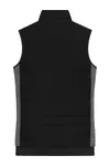 Ladies´ Padded Hybrid Vest black/carbon melange