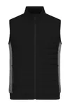 Men´s Padded Hybrid Vest black/carbon melange