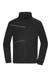 Fleece Jacket - Corduroy Look Black