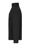 Fleece Jacket - Corduroy Look Black