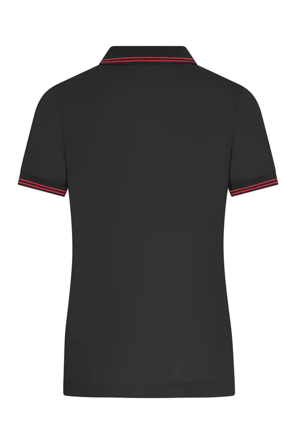 Ladies´ Functional Polo Black / Red