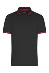 Men´s Functional Polo Black / Red