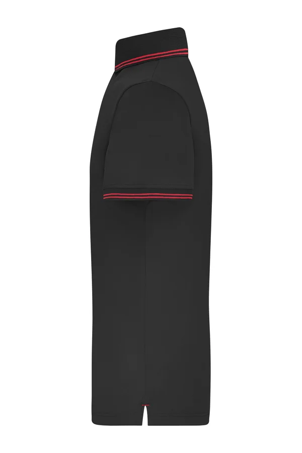 Men´s Functional Polo Black / Red
