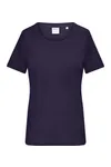 Ladies´ T-Shirt 1:1 Rib Deep Purple