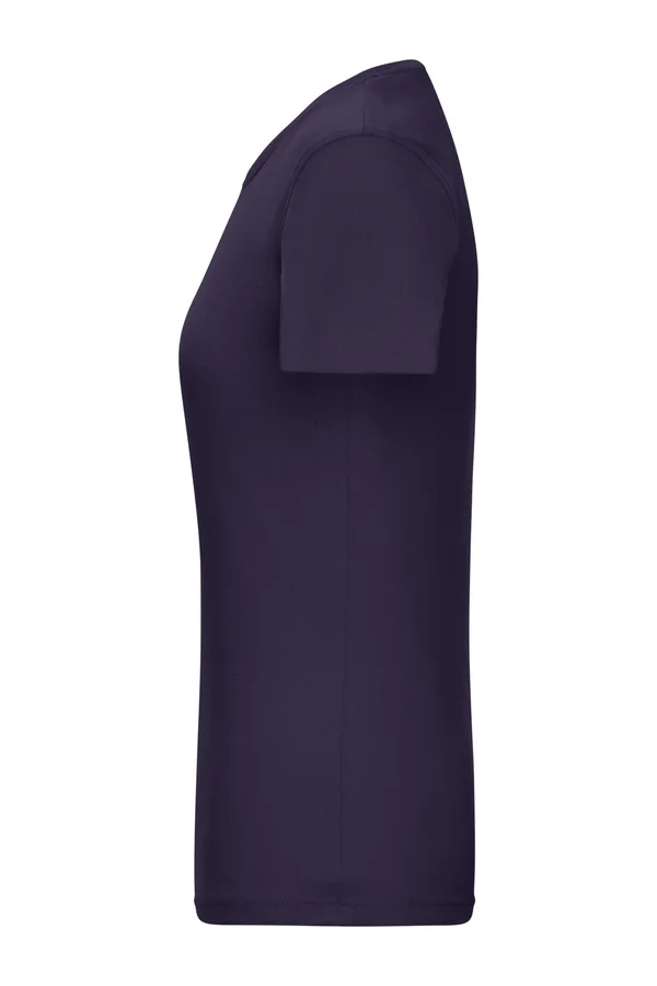 Ladies´ T-Shirt 1:1 Rib Deep Purple