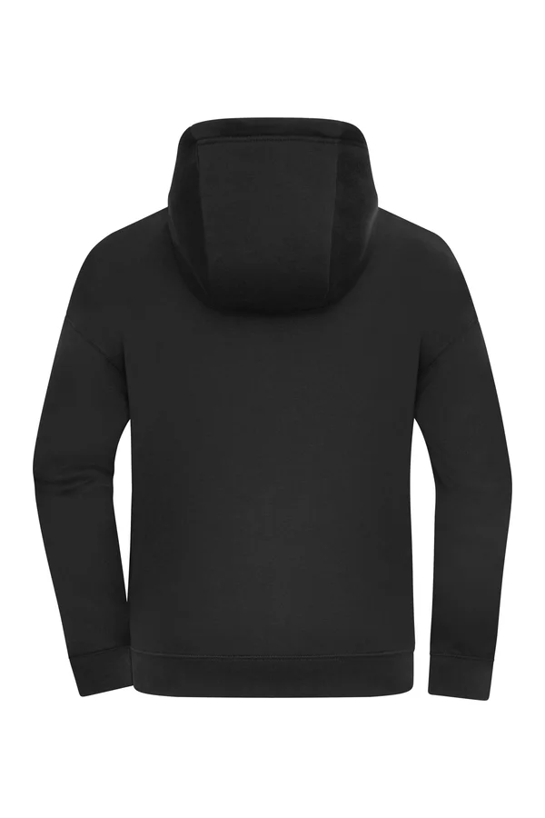 Unisex Oversized Hooded Jacket Black