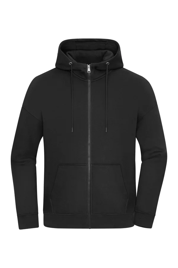 Unisex Oversized Hooded Jacket Black