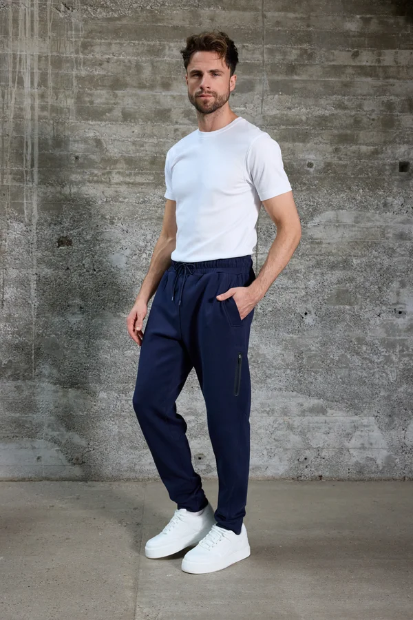 Men´s Pants Interlock Navy