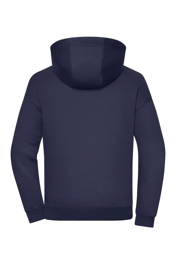 Overized Sweat Hoody Unisex Navy