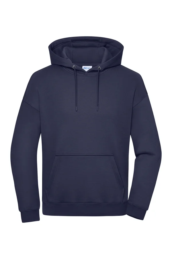 Overized Sweat Hoody Unisex Navy