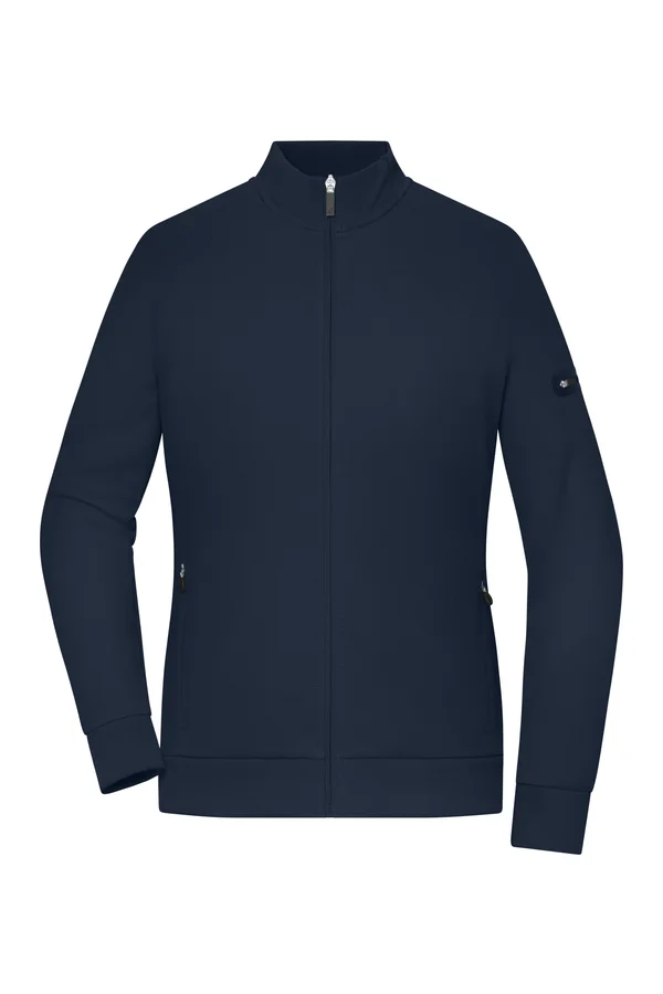 Ladies´ Zip Jacket Interlock Navy