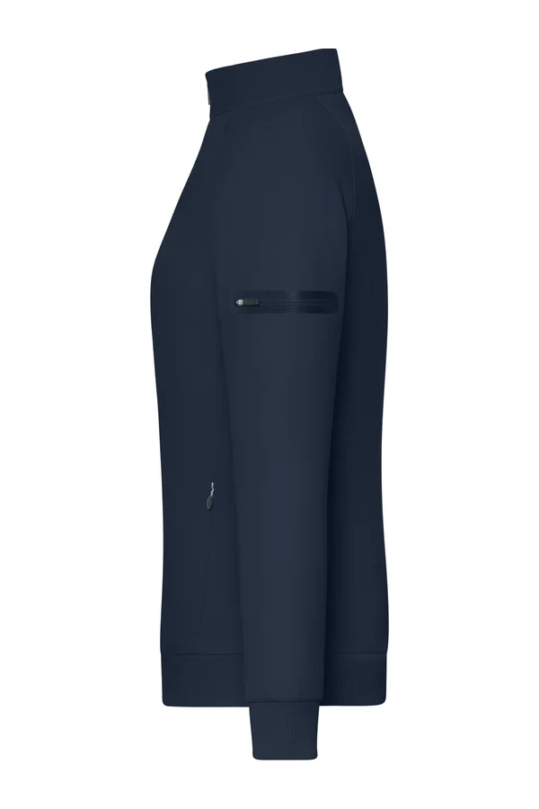 Ladies´ Zip Jacket Interlock Navy