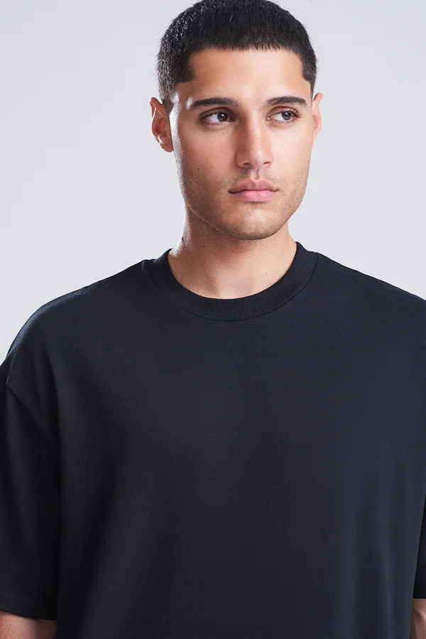Signature Heavyweight T deep black