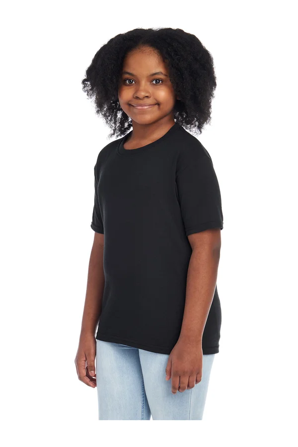 Jerzees Eco® Youth Premium Organic T Black