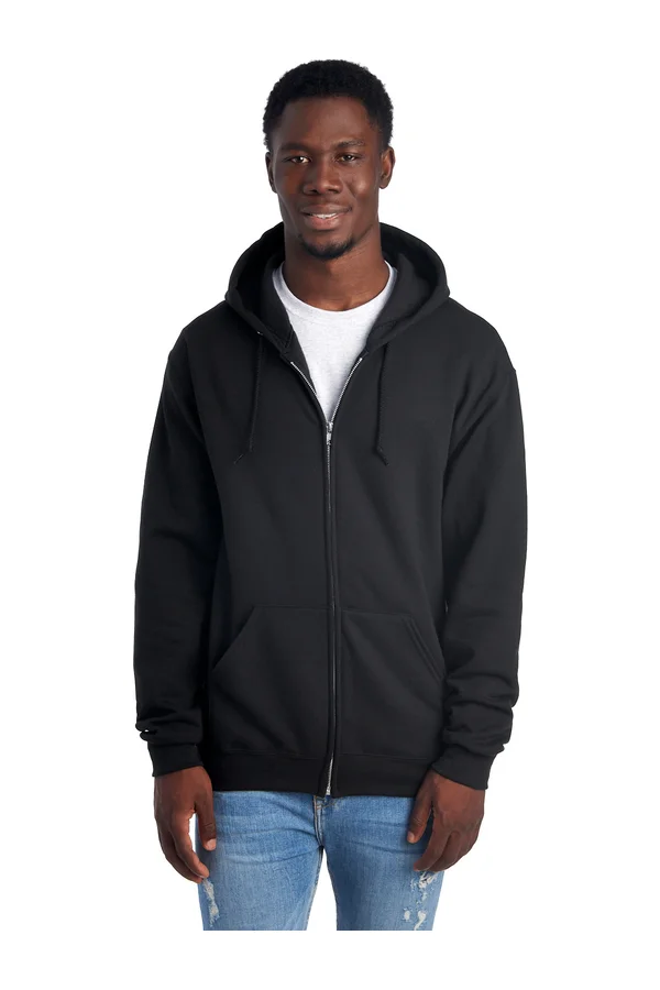 Nublend® Full-Zip Hooded Sweatshirt Black