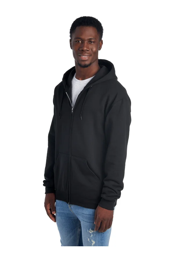Nublend® Full-Zip Hooded Sweatshirt Black