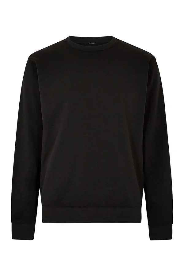 Regular Fit Sweatshirt Black