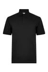 Regular Fit Recycled Superwash® 60º Polo Black