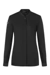 Damenkochjacke Green-Generation Black (ca. Pantone 419C)