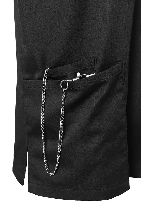 Herren-Schlupfkasack Essential Black (ca. Pantone 419C)